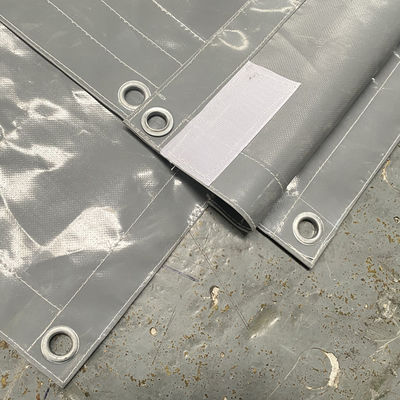 Litong Schallabsorbierende, flammhemmende, graue PVC-Schallschutzplatte für den Außenbau
