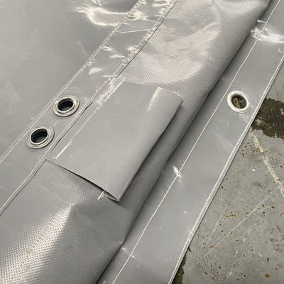Litong Schallabsorbierende, flammhemmende, graue PVC-Schallschutzplatte für den Außenbau