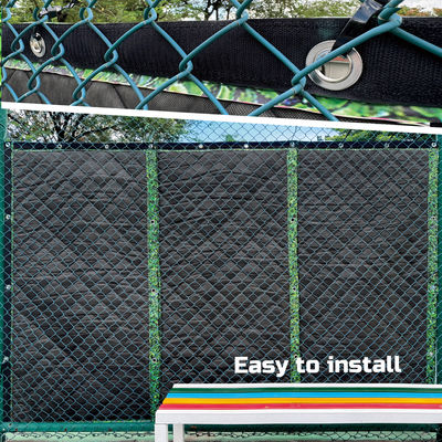 Litong Dekorativ Grünes Blatt Schalldichtes Datenschutzeschirm Außen Tennisplatz Schallbarriere Akustische Decke