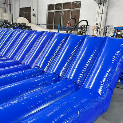 Baustelle Litong Gebrauch Blau Pvc aufblasbare Geräuschkontrolle Schallschranke Wand