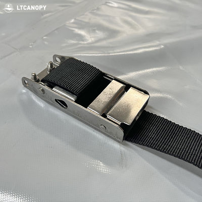 Litong China Fabrik Direktpreis Reißfestes PVC Seitenwand-Anhänger-Planenmaterial