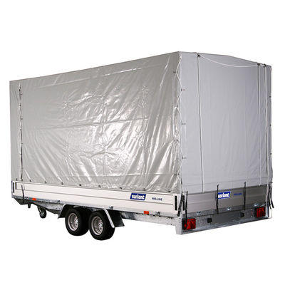 Litong gute Festigkeit wasserdicht angepasste weiße PVC-beschichtete Tarpaulin-Lkw-Lkw-Abdeckung