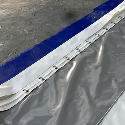 Litong gute Festigkeit wasserdicht angepasste weiße PVC-beschichtete Tarpaulin-Lkw-Lkw-Abdeckung