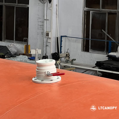 Litong China Fabrik Kundenspezifischer Aufblasbarer PVC-Hochwasserschutzdamm in Großformat