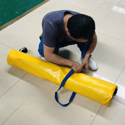 Litong China Fabrik Schnell Damm Tragbarer Hochwasserschutz Selbstaufrichtende Hochwasserbarriere zum Verkauf