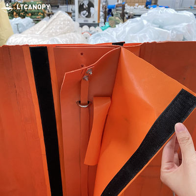 Neues Design von Litong Hochgeschwindigkeit Hochwasserschutz PVC Hochwasserschutz