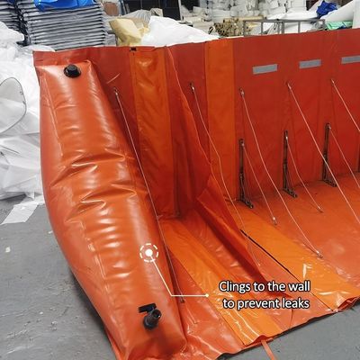 Litong Wiederverwendbares Dauerfähiges Hochwasserschutzwerk Pvc L-Form Hochwasserschutzwerk