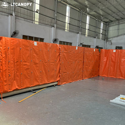 Litong Neues Modell Überschwemmungsbarriere 1.8M Hochgeschneiderte abnehmbare Überschwemmungsbarriere