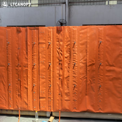 Litong Neues Modell Überschwemmungsbarriere 1.8M Hochgeschneiderte abnehmbare Überschwemmungsbarriere