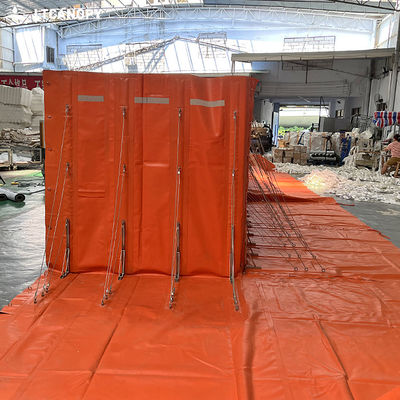 Litong Neues Modell Überschwemmungsbarriere 1.8M Hochgeschneiderte abnehmbare Überschwemmungsbarriere