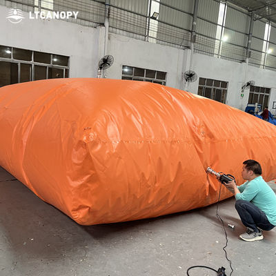 Litong Klapprechteck 20000L Flexible Pvc Speicher Tank für Ölblase