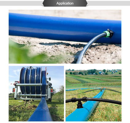 Litong Agriculture Farm 20 Zoll Bewässerung Feuerwehrschlauch PVC Flachschlauch Bewässerungsschläuche