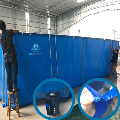 Litong Super Qualität Familiengebrauch PVC-Kunststoff Zusammenklappbarer Swimmingpool