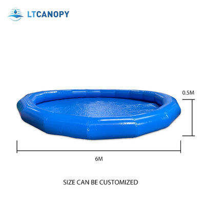 Litong Family Lounge Pool für Kinder Erwachsene Riesen aufblasbare runde Form maßgeschneiderte Größe PVC Schwimmbad