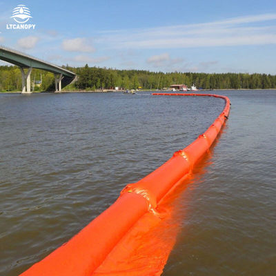 Litong Kundenspezifisches hochwertiges 600 g/m² PVC-Gewebe zur Verhinderung von Ölaustritten durch schwimmende Ölsperren