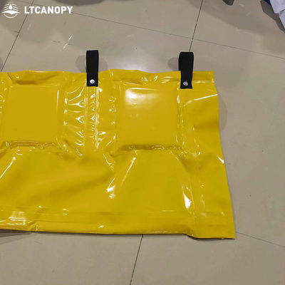 Litong Schutz des Ozeans Verhinderung von Ölverschmutzungen Eindämmungslösung PVC schwimmender Zaun Boom Silt Vorhang