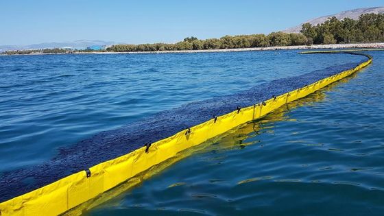 Litong Schutz des Ozeans Verhinderung von Ölverschmutzungen Eindämmungslösung PVC schwimmender Zaun Boom Silt Vorhang