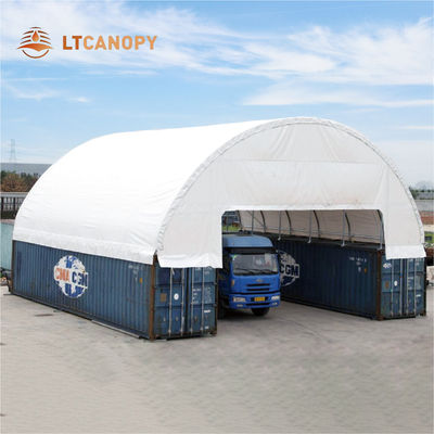Litong Hochleistungs-PVC-beschichtete Planen, wasserdichter Fabrik-Lieferant, Schiffscontainer-Unterstand