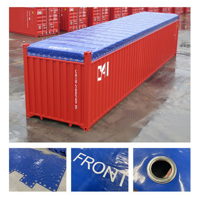 Litong offener Top Container Blaue PVC-Plattenhülle