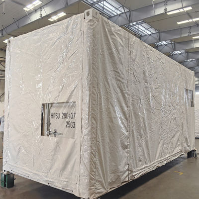 Litong Hochwertige 610gm weiße Tarpe 20ft 40ft Versand Container Abdeckung Container Tarpaulin