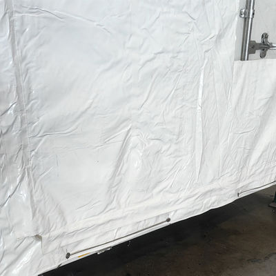 Litong Hochwertige 610gm weiße Tarpe 20ft 40ft Versand Container Abdeckung Container Tarpaulin