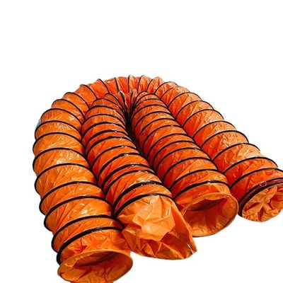 Litong 14 Zoll Flammenhemmender PVC-Flexibler Schlauch 12 Zoll PVC-Luftkanalschlauch