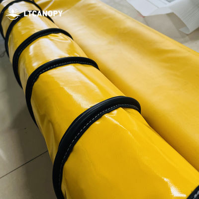 Litong Flexibler PVC-Luftschlauch, schwer entflammbarer PVC-Ventilationskanal für Flughäfen