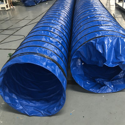 Litong China Fabrik 12 Zoll flexiblen Kanal Schlauch zum Verkauf Luftkanal Schlauch Herstellung Klimaanlage PVC Kanal Schlauch