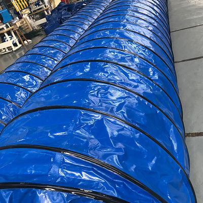 Litong China Fabrik 12 Zoll flexiblen Kanal Schlauch zum Verkauf Luftkanal Schlauch Herstellung Klimaanlage PVC Kanal Schlauch