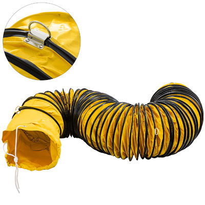 Litong PVC Luftlüftung Flexibler Kanalschlauch Großhandel PVC Stoff Spiralkanal Auger-Typ Flexibler Kanalschlauch
