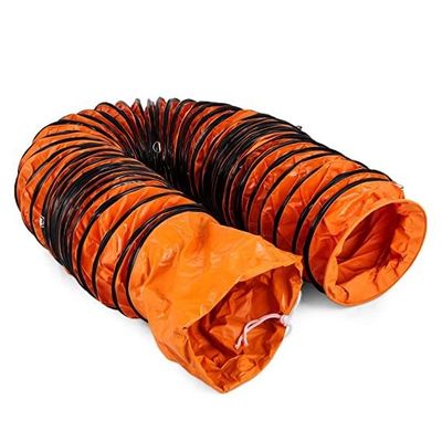 Litong PVC Luftlüftung Flexibler Kanalschlauch Großhandel PVC Stoff Spiralkanal Auger-Typ Flexibler Kanalschlauch