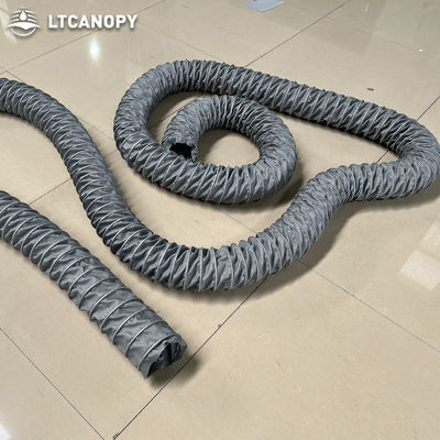 Litong Neues Produkt Fiberglas Flammschutzplane Bergwerksbelüftungskanal Tragbarer flexibler Lüftungsschlauch