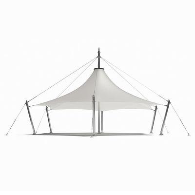 Litong Hot New Promotion PVC Dachdeckel Ziehstoff Strecken Pvc Zelt Stoff Pagode Zelt Außen