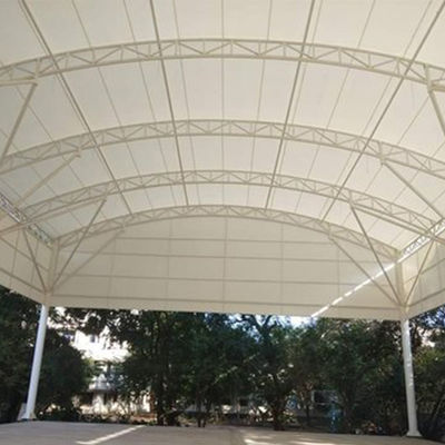 Litong China Außendachschirm Schatten Schirm wasserdicht Dehnungsmembran Struktur Dach Wind Dehnungsstoff Markisen