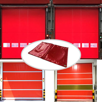 Großer Verkauf Kaltlagerung Rollende Klapprollenläden Schnelle PVC Stoff Tür Elektrische Pvc schnelle automatische Tür