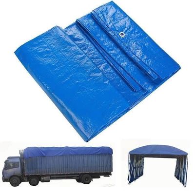 Litong Kundenspezifische, gewerbliche, strapazierfähige blaue LKW-Planenabdeckung, bedruckte Planen, Segeltuchplane