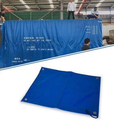 Wasserdichte blaue PVC-Sonderanfertigung Planen für Container-LKW-Planen PVC-beschichtetes Gewebe LKW-Seitenwand
