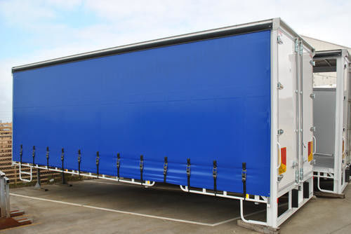 Wasserdichte blaue PVC-Sonderanfertigung Planen für Container-LKW-Planen PVC-beschichtetes Gewebe LKW-Seitenwand