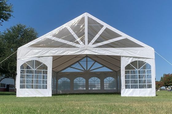 Litong Wasserdichtes Outdoor-Eventzelt Weiß 20x30m Festzelt Partyzelt