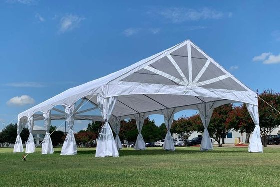 Litong Wasserdichtes Outdoor-Eventzelt Weiß 20x30m Festzelt Partyzelt