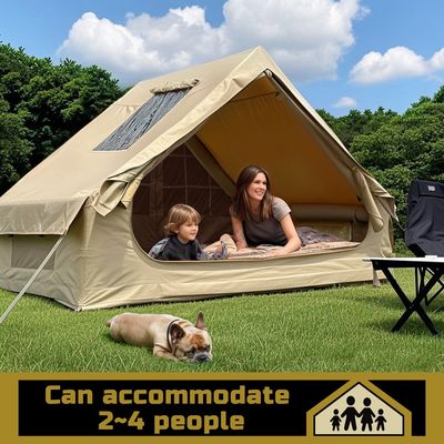 Litong Dauerhaft 600D Oxford Stoff Leinwand Zelt aufblasbare Hütte Zelt für Camping
